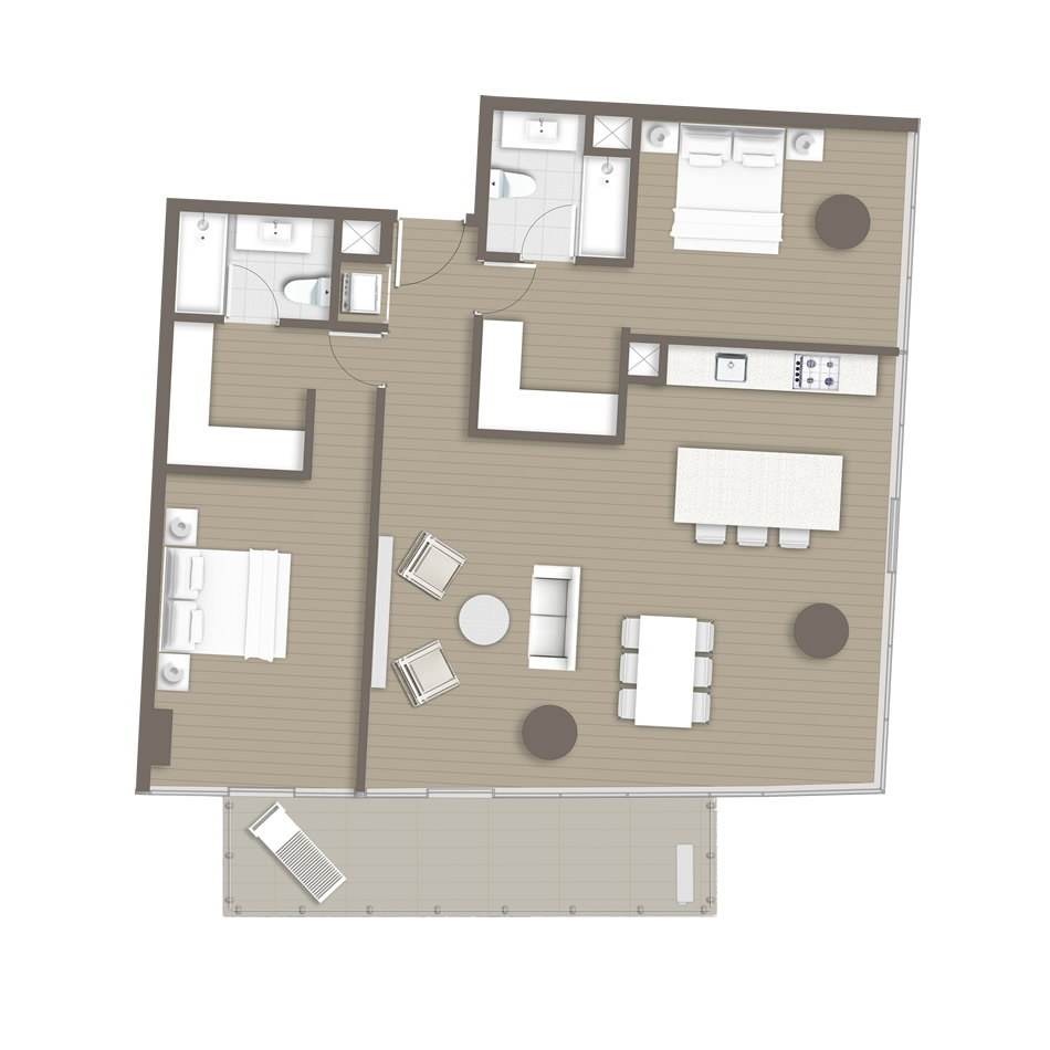 Plano del departamento