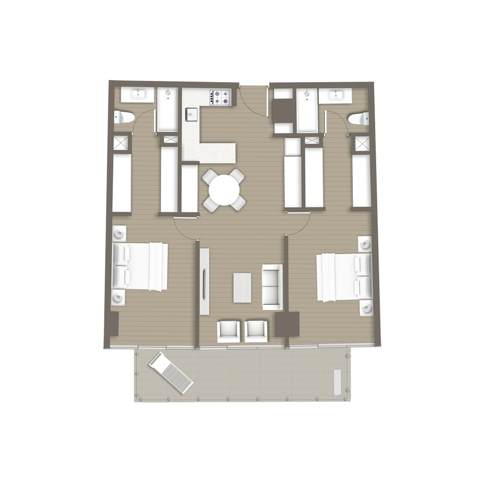 Plano del departamento